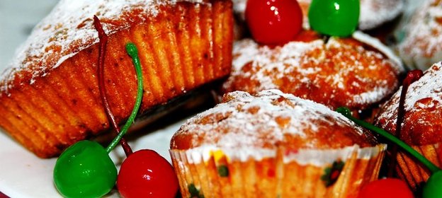 Английские злаковые кексы с сухофруктами