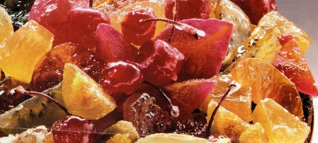 Фрукты в коньяке