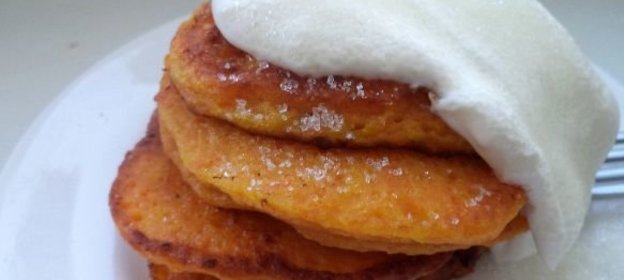 Оладьи из тыквы