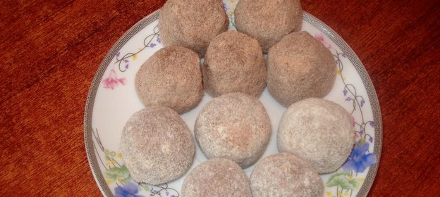 Конфеты из молочной смеси