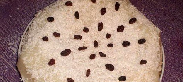 Молочное желе Снежная королева