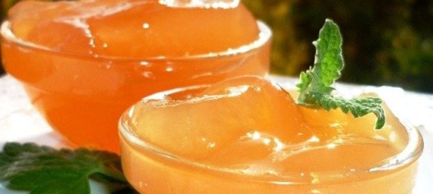 Яблочное желе с мятой