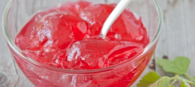 Желе из красной смородины