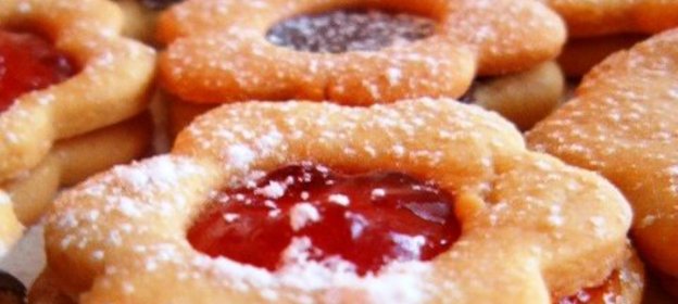 печенье цветочек