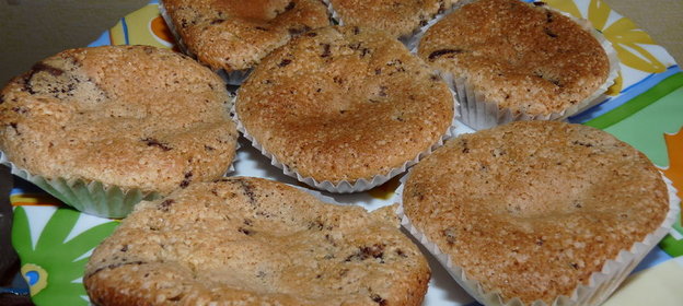 Кексы с шоколадом