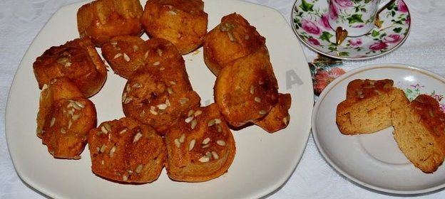 Кексы медовые