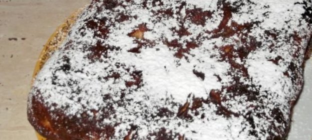 Окунь морской отварной с фруктовым соусом