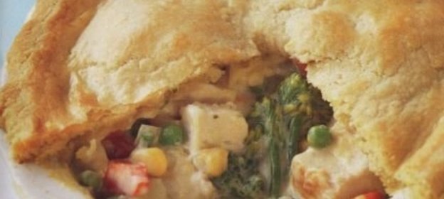 Закрытый овощной пирог