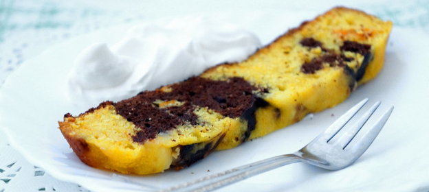 Тыквенно-шоколадный кекс в мультиварке