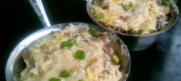 Макароны с сосисками