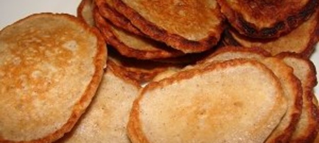 Овсяные оладьи с корицей