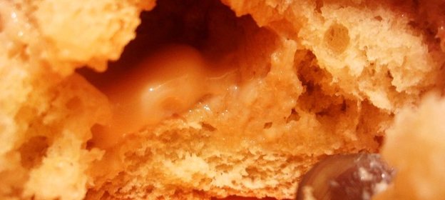 Нежные сливочные булочки с марципаном. Для фрау Светлик