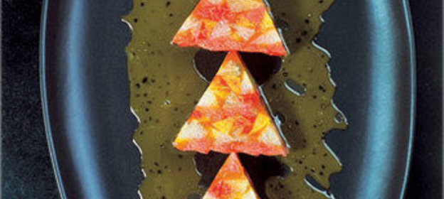 Цитрусовое желе с кули из маракуйи (рецепт гордона рамзи)