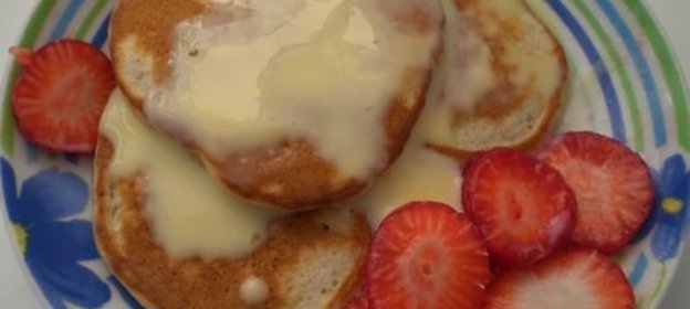 Банановые оладьи