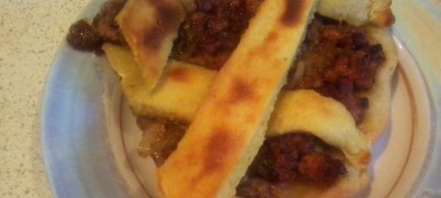 Салат из морской рыбы с овощами и бадьяном