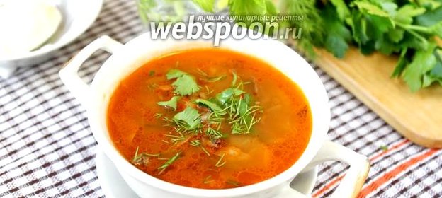 Щи с утятиной и квашеной капустой