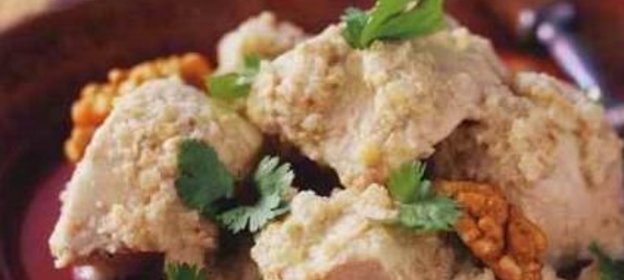 Кукурузные оладьи с курятиной