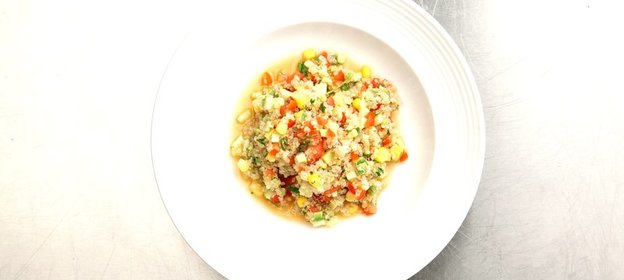 Салат с киноа