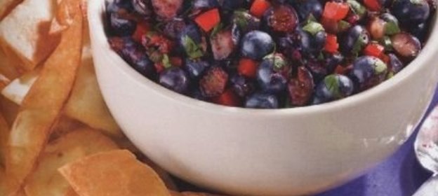 Сальса с черникой