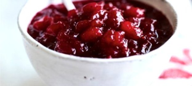 Клюквенно-апельсиновый соус