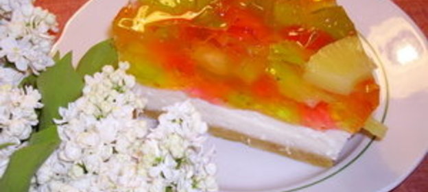 Торт желейный (без выпечки)