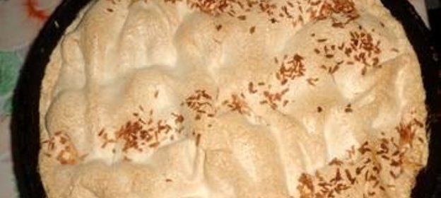 Пирог с безе