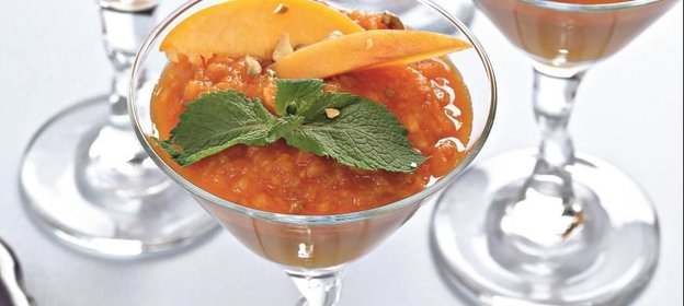 Персиковое желе