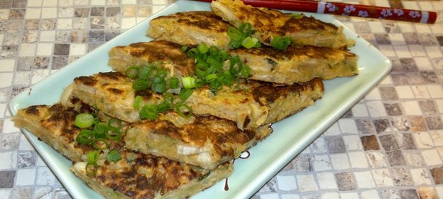 Оладья из кимчи (Kimchi Jun)