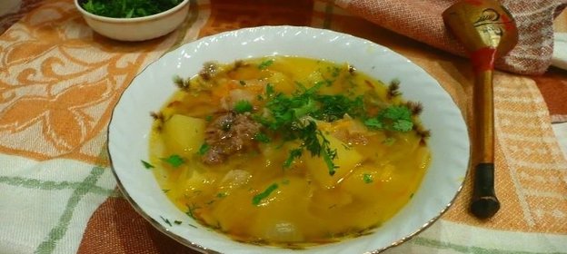 Щи с тушенкой