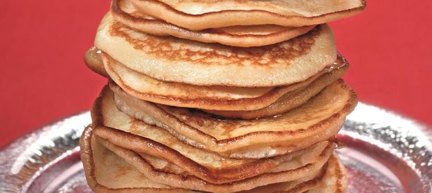 Оладьи с медовым маслом