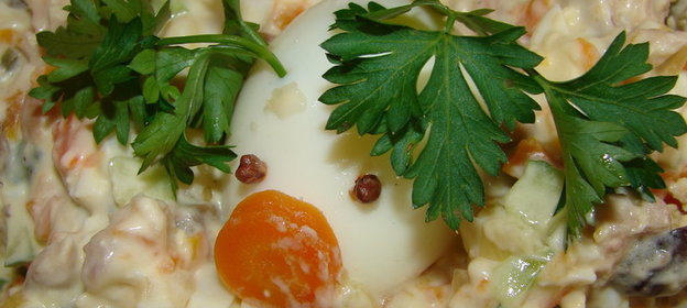 грибной салат