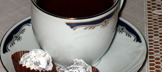 Черничные трюфели