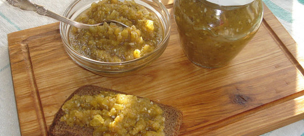 Соус из зеленых томатов