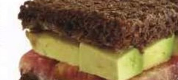 Простые бутерброды из ржаного хлеба