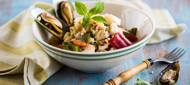 Быстрое морское рагу с рыбой