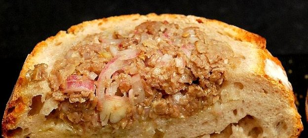 Хлеб фаршированный трюфелем