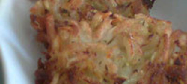 Овощные оладьи