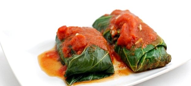 Постные голубцы с пшеном