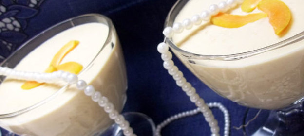 Творожно-абрикосовое желе