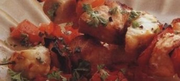 Шашлыки из морской рыбы