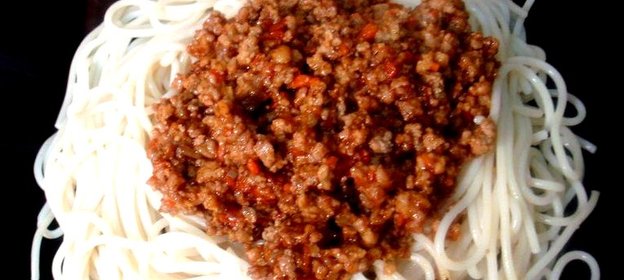Спагетти с соусом Болоньезе