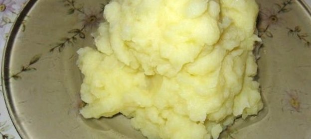 Картофельное пюре на гарнир