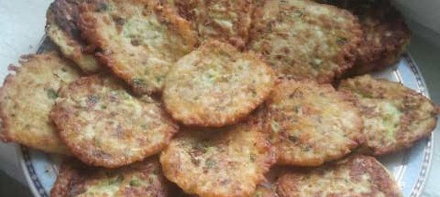 Кабачковые оладьи