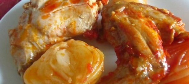 Говядина, фаршированная печенью и почками