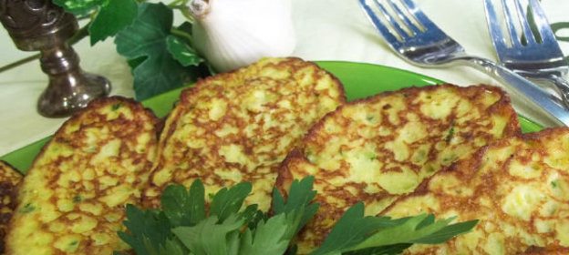 Оладьи из кабачков