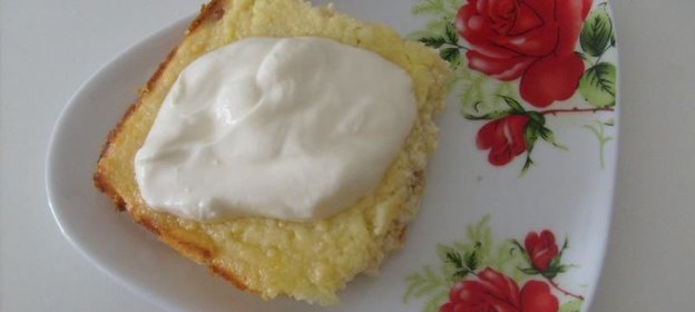 Манно-творожная запеканка