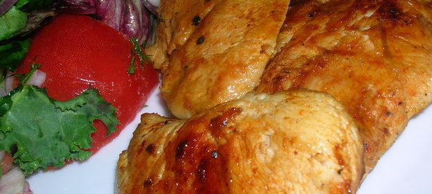 Стейки из индейки или как сухую грудку сделать волшебно нежной и сочной, и главное очень быстро