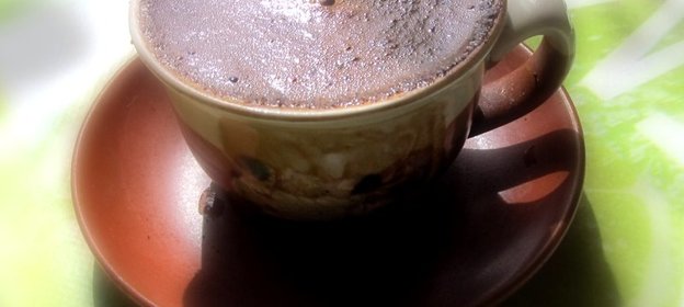 Утренний кофе в турке