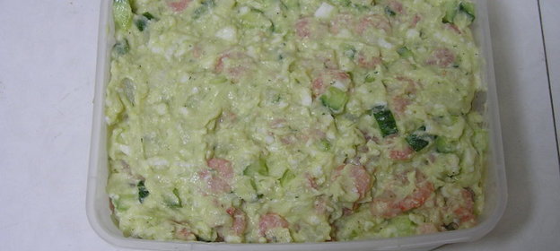 Креветочный салат