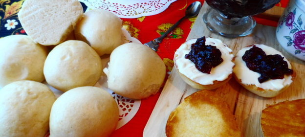 Булочки на пару с льняной мукой для завтрака